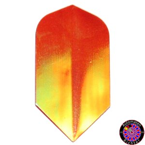 Metallic Iridescent Flight Slim - Rot